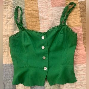 Green Wilfred Top